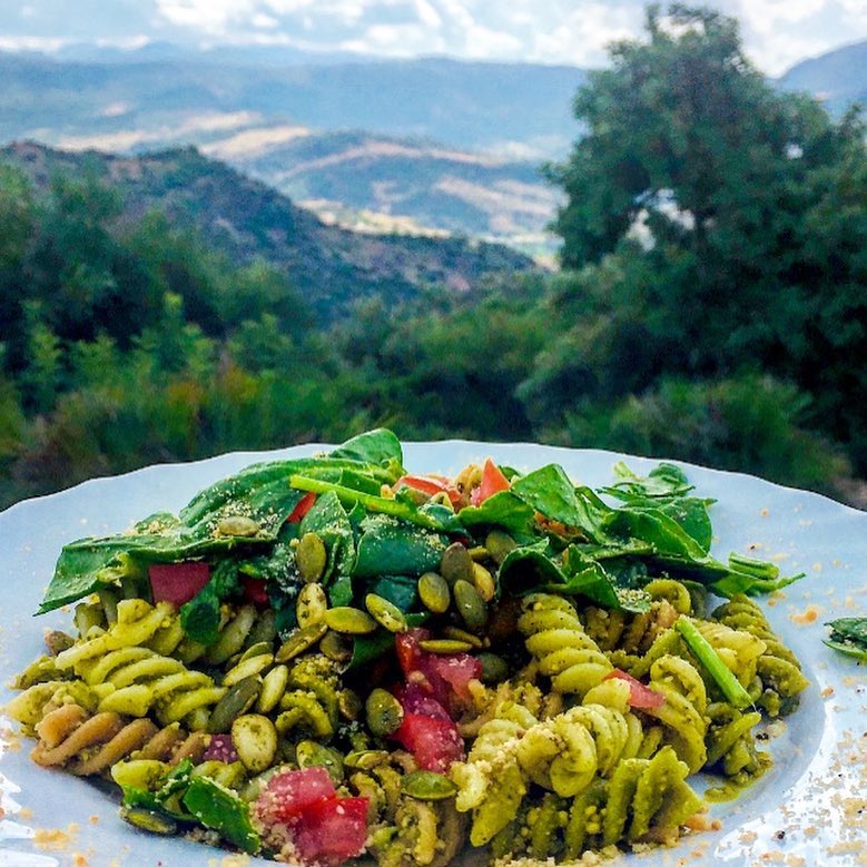 hiking yoga retreat in spain