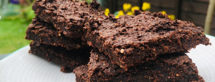 vegan chickpea brownies